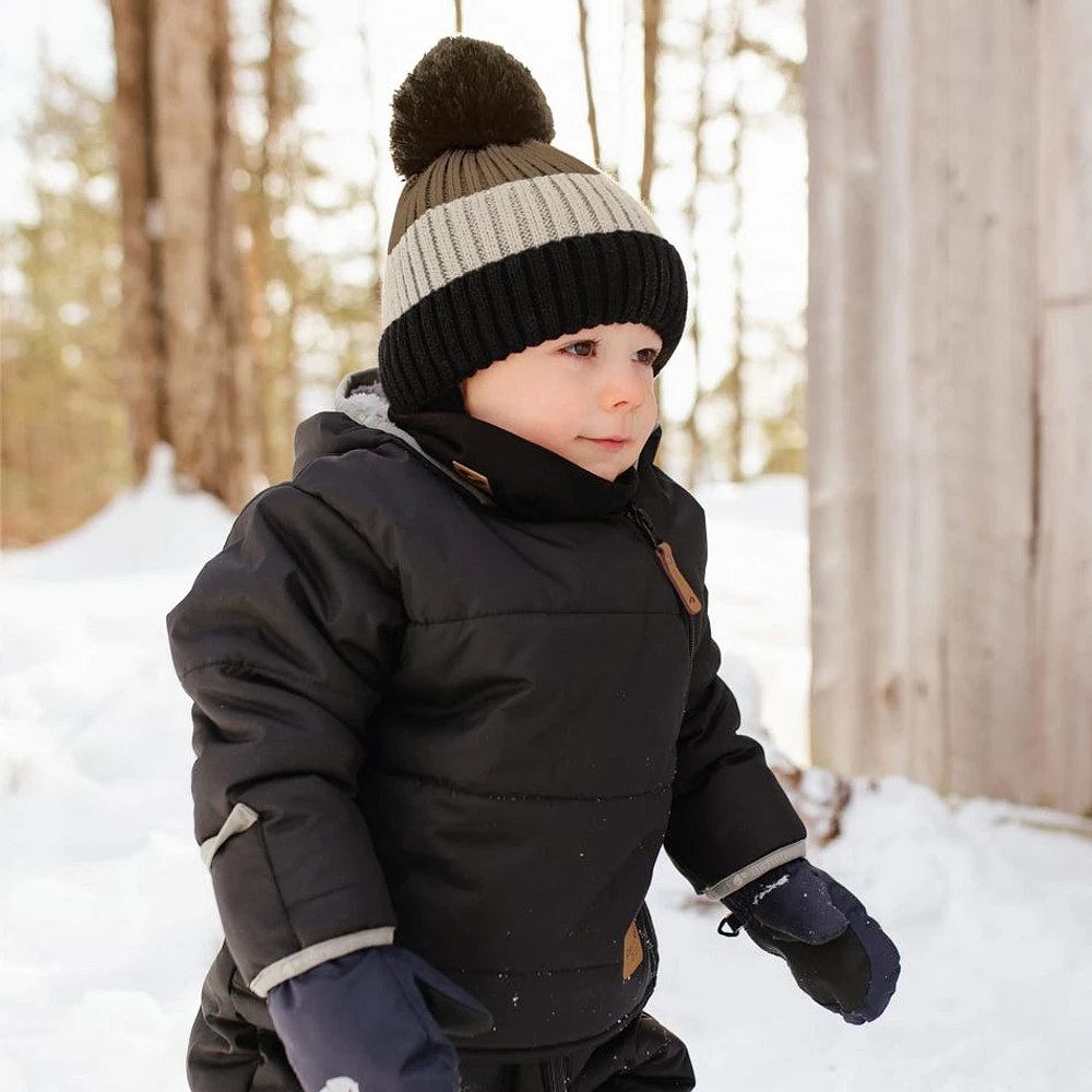 Tuque Tricot Khaki 2-6ans