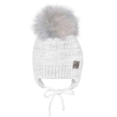 Tuque Hiver Gris Pale 2-6ans