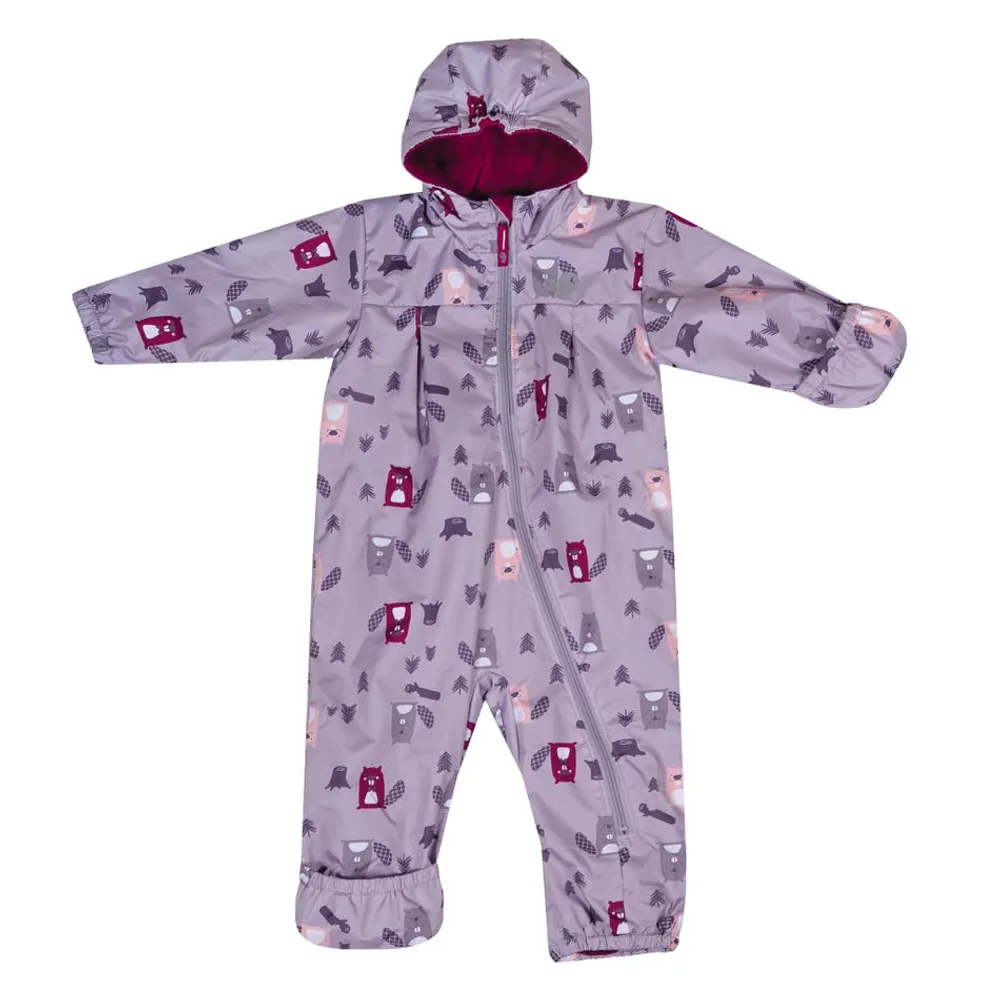 Plum Beavers One Piece Suit 0-24m