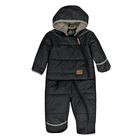 Black One Piece Snowsuit 9-24m