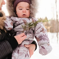 Leaves One Piece Snowsuit 9-24m