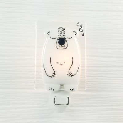 Glass Nightlight - Boris Polar Bear