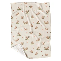 Petite Couverture Minky - Lapinou