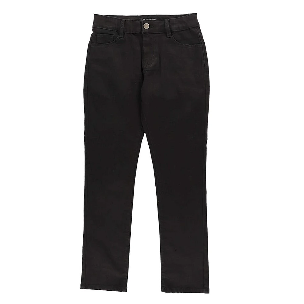 Jeans Basique Noir 10-16ans