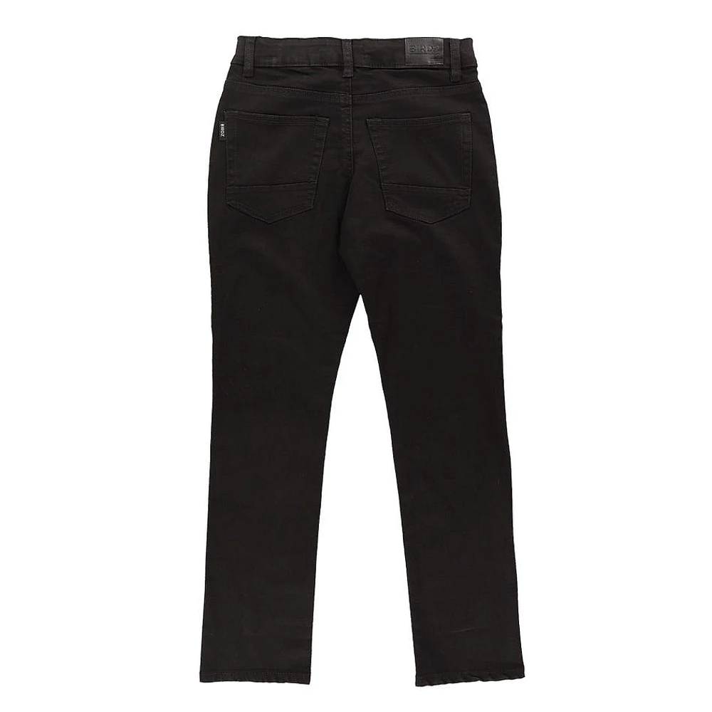 Jeans Basique Noir 10-16ans