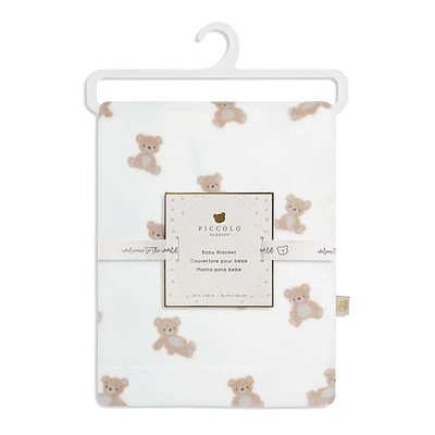 Couverture Peluche Ours