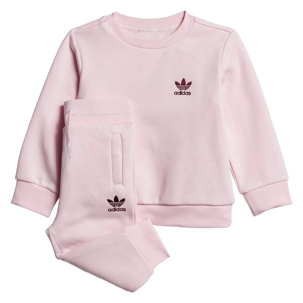 Ensemble Rose Adidas 9-24mois