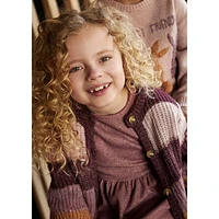 Striped Cardigan 2-10Y