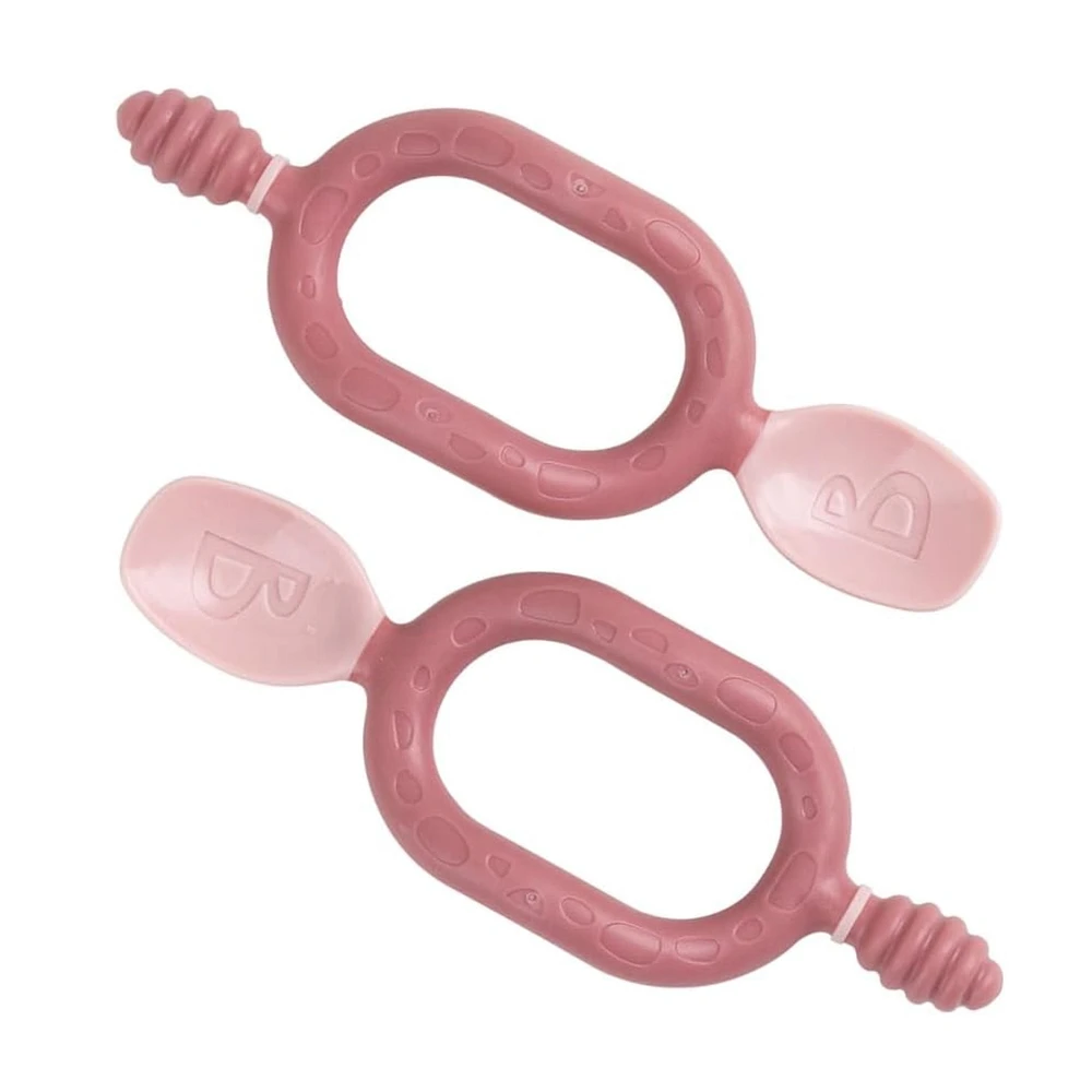 Dippit Baby Spoon (2) - Pink