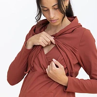 Athletic Maternity Hoodie