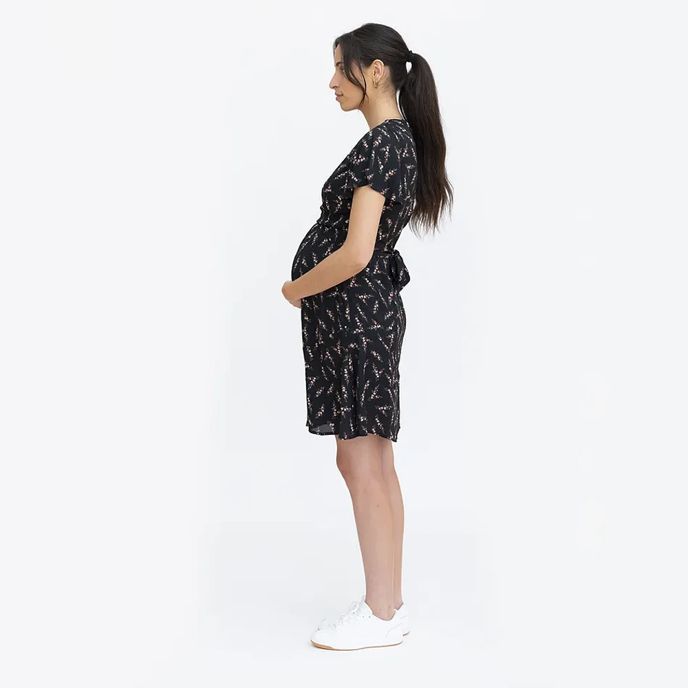 Robe Croisée Imprimée