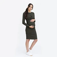 Robe Côtelée Noeud