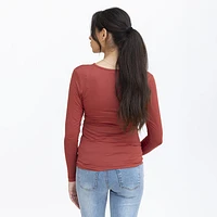 T-shirt Manches Longues d'Allaitement