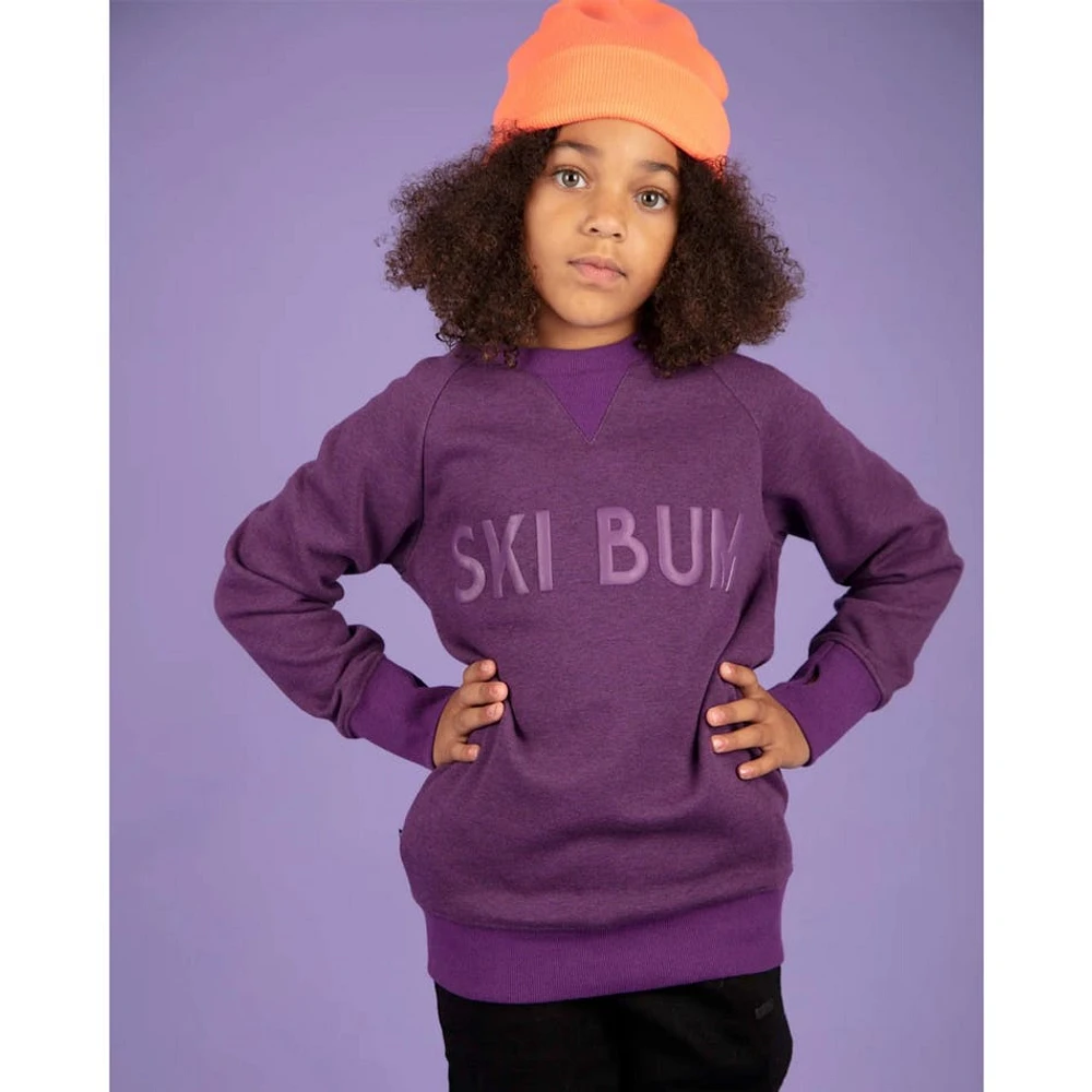 SkiBum Sweater Purple 2-12y