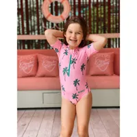 Palm Surfer Swimsuit 2-6y