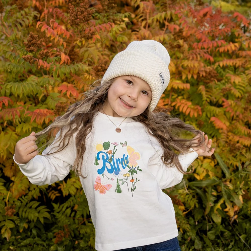 Fall Flowers T-shirt 3-14y