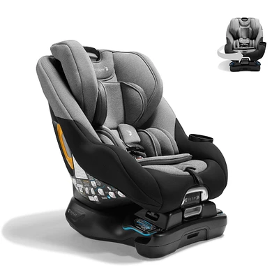 City Turn™ Rotating Convertible Car Seat - Onyx Black