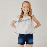 Stripes Blouse 4-10y