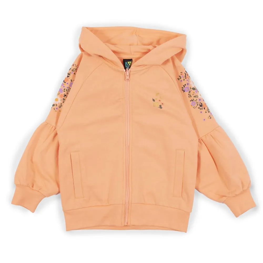 Flowers Zip Hoodie 2-6y