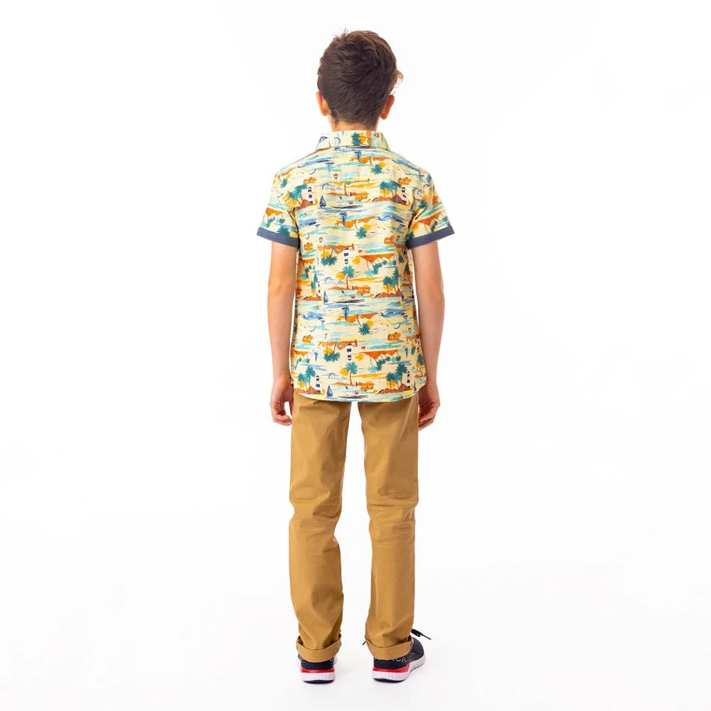 Chemise Méditerranée 7-12ans