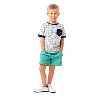 Mediterranean Print T-Shirt 2-6y