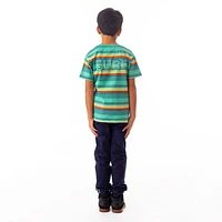 Mediterranean Striped T-Shirt 7-12y