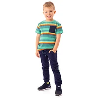 Mediterranean Striped T-Shirt 2-6y