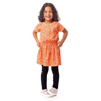 Picnic Printed Dress 2-6y