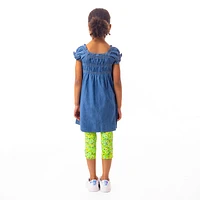 Peace Denim Dress 2-6y