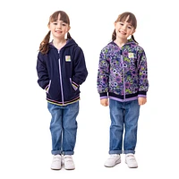 Kangourou Zip Réversible Paix 2-6ans