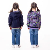 Peace Zip Reversible Hoodie 2-6y