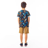 Safari Printed T-Shirt 7-12y