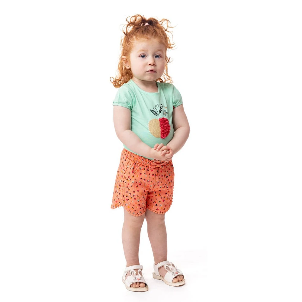 Apple Shorts 6-24m