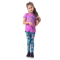 Inspire Flowers Leggings 4-6y