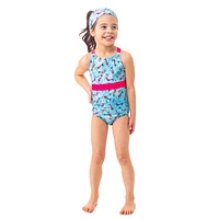 Cat Mermaid UV Swimsuit 2-6y