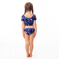 Bikini UV Noeud Feuilles 4-6ans