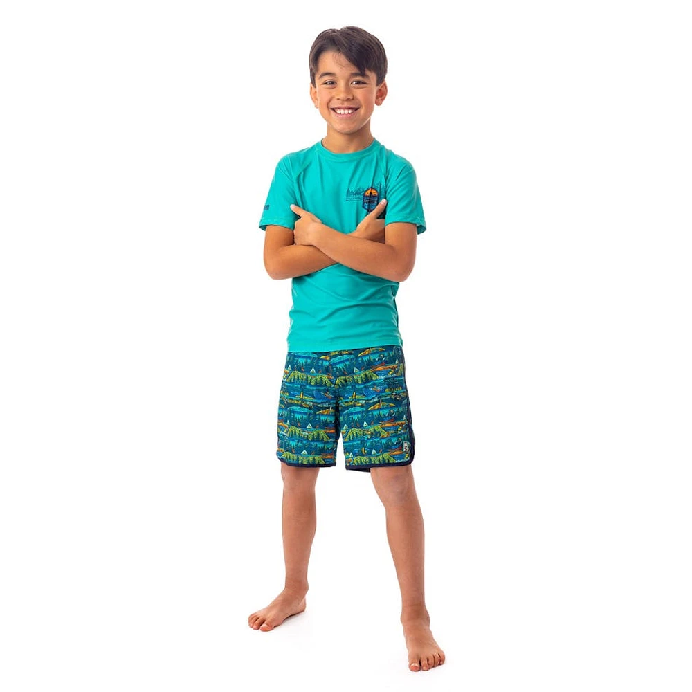 Short Maillot Camping 7-10ans