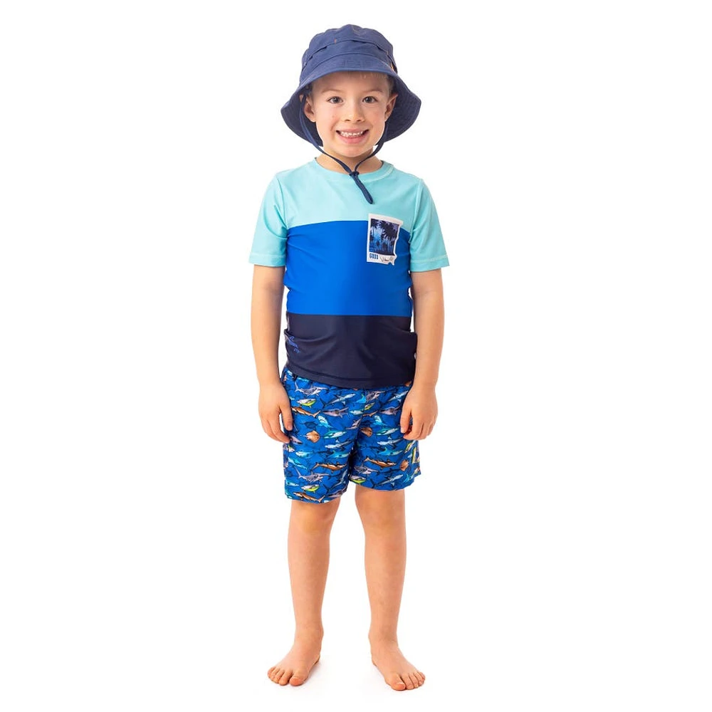 Short Maillot Requins 2-6ans