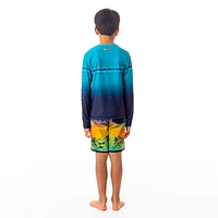 Frogs Long Sleeves UV Rashguard 7-10y