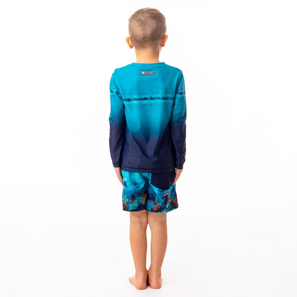 Frogs Long Sleeves UV Rashguard 2-6y