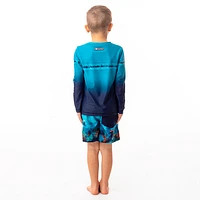 Frogs Long Sleeves UV Rashguard 2-6y