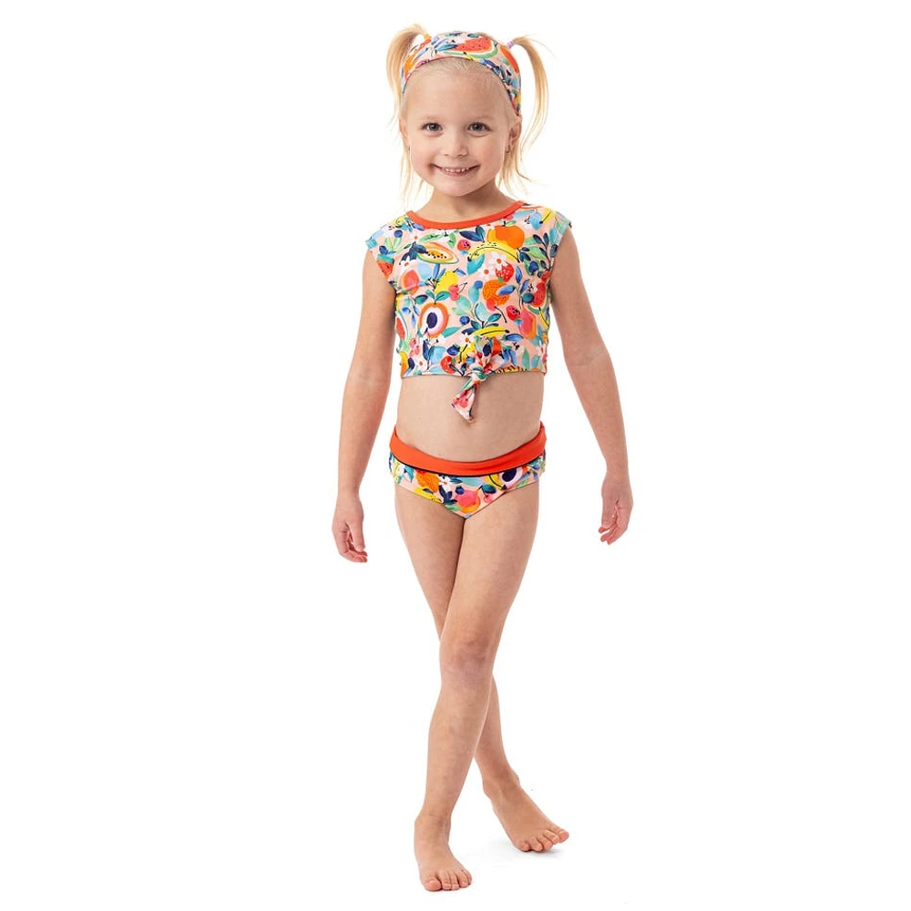 Maillot UV Noeud Fruits 3-6ans