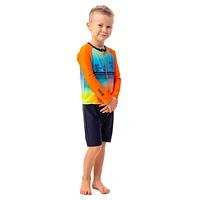 Surf Long Sleeves UV Swimsuit 2-4y