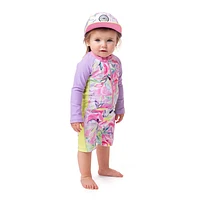 Palm Beach Long Sleeves UV Swimsuit 9-24m