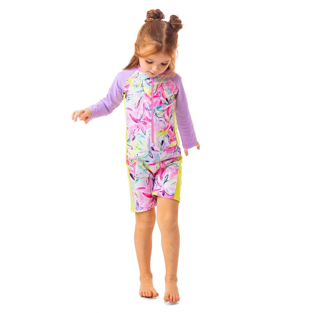 Maillot UV Manches Longues Palm Beach 2-4ans