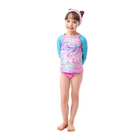 Unicorn UV Long Sleeves Rashguard Set 2-6y