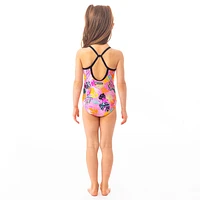 Maillot UV Hibiscus 3-6ans