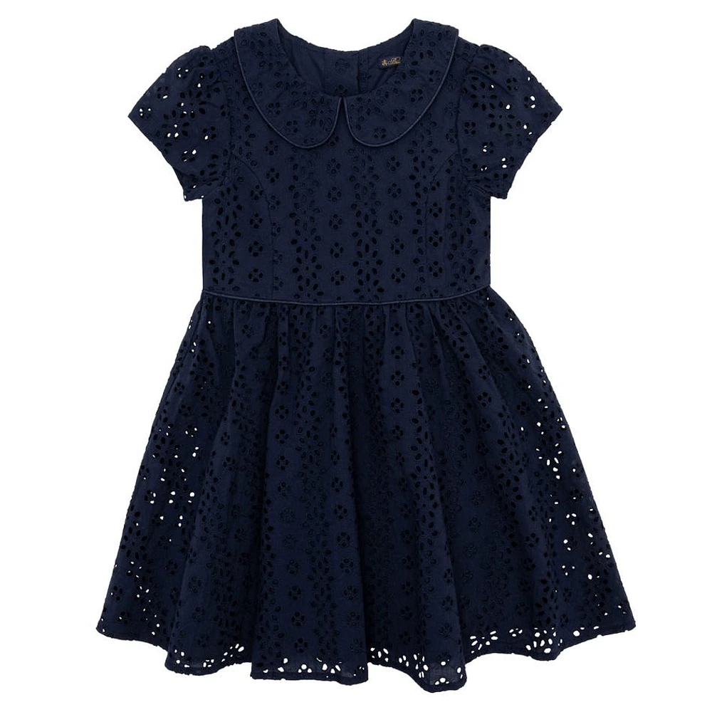 Robe Col Fleurs 2-14ans