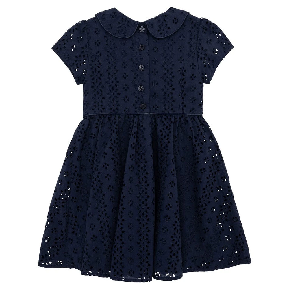 Robe Col Fleurs 2-14ans