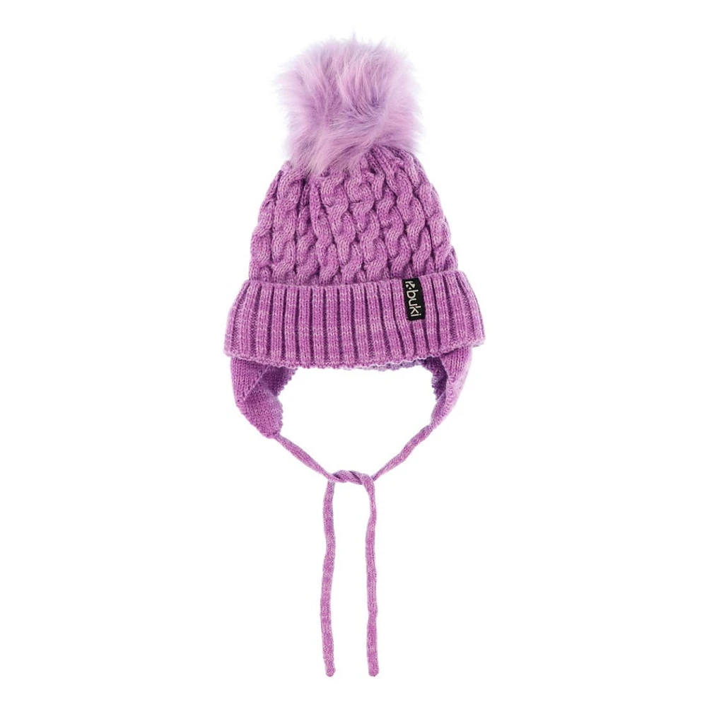 Violet Knit Beanie 2-6y